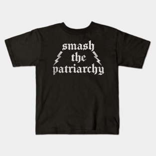 Smash The Patriarchy! Kids T-Shirt